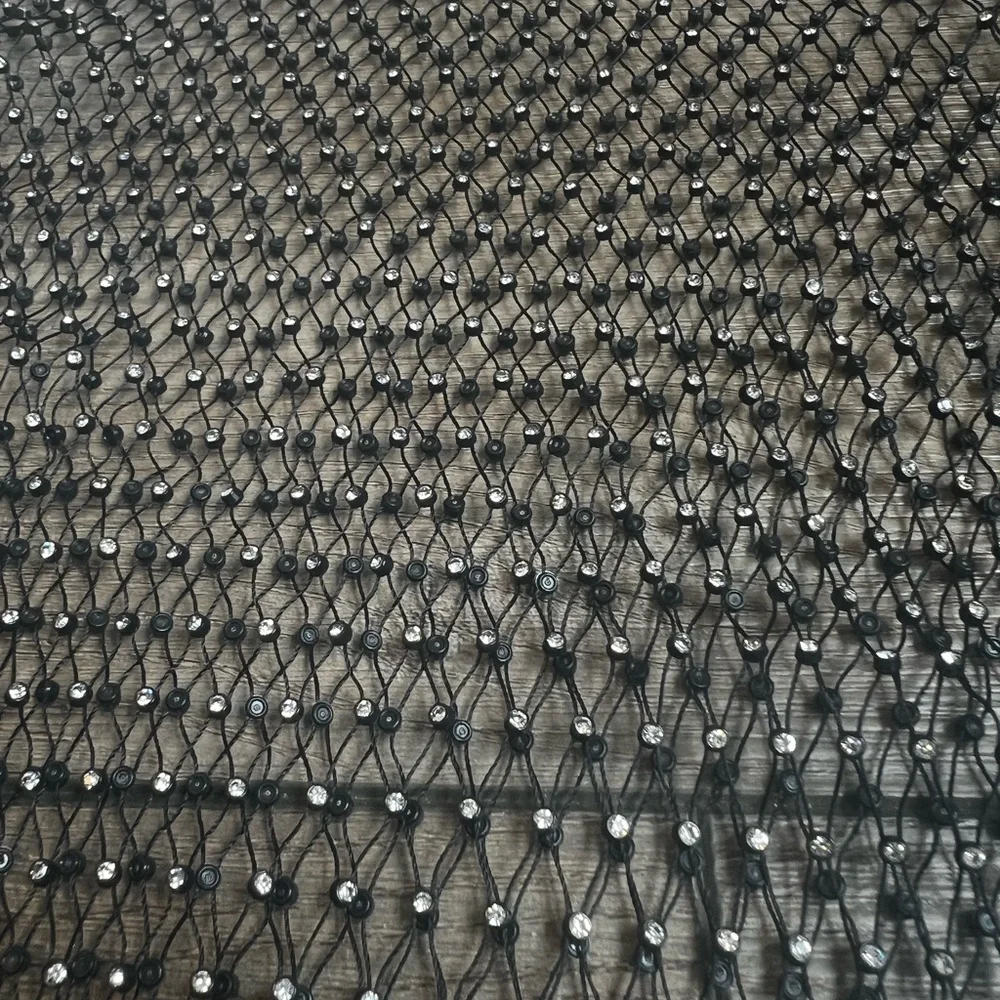 Mesh Body Chains Crystal Fishnet Top - Picture 6 of 6